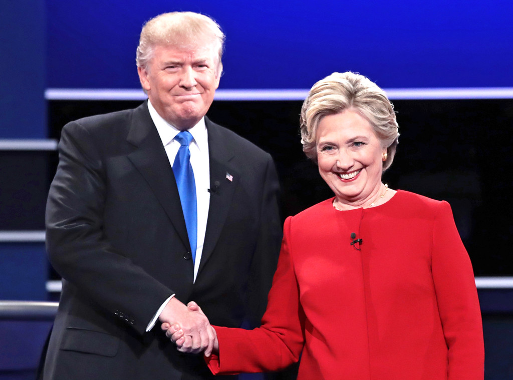 Risultati immagini per trump hillary clinton